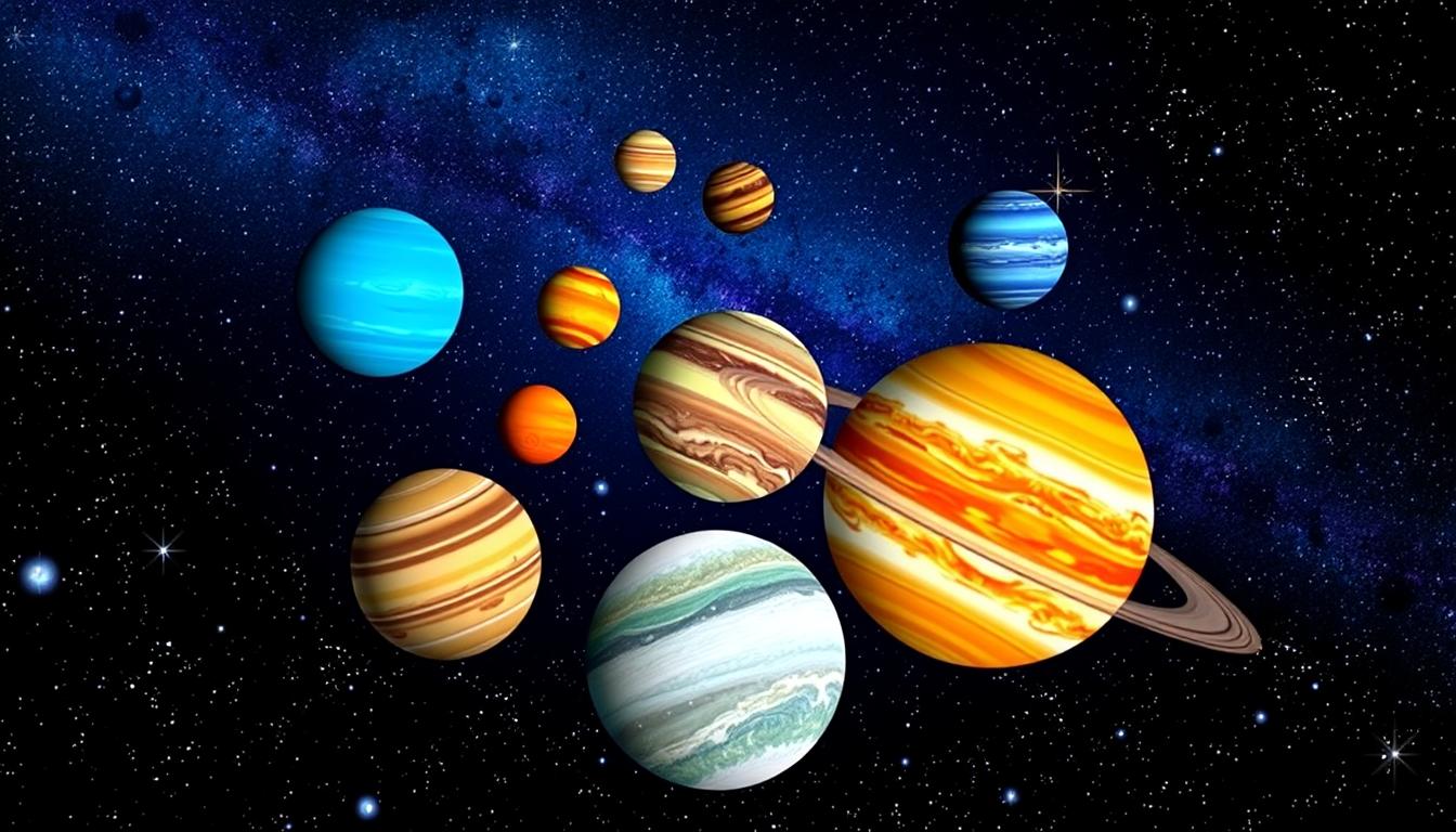 astrologische Einfluss der Planeten